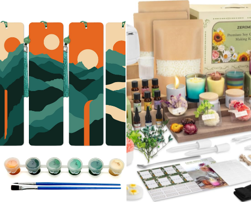 Fun & Easy Hobbies for Women Who Feel Blocked and Not Creative cover photo collage