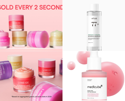 My favorite beauty recs cover photo collage