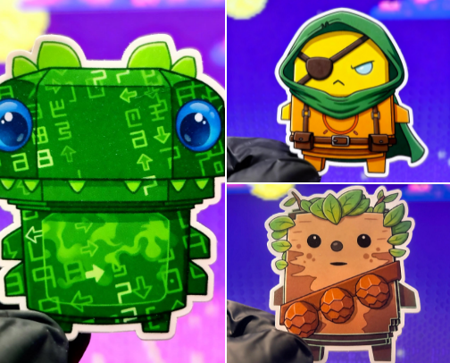 C7S4 Fortnite Sprite Inspired Stickers cover photo collage