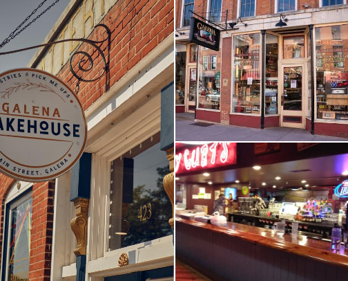 Favorite Spots in Galena, IL cover photo collage