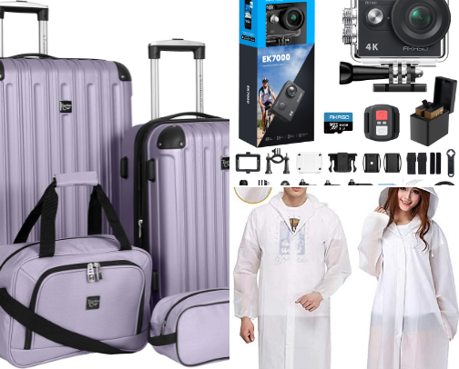 Travel Essentials cover photo collage