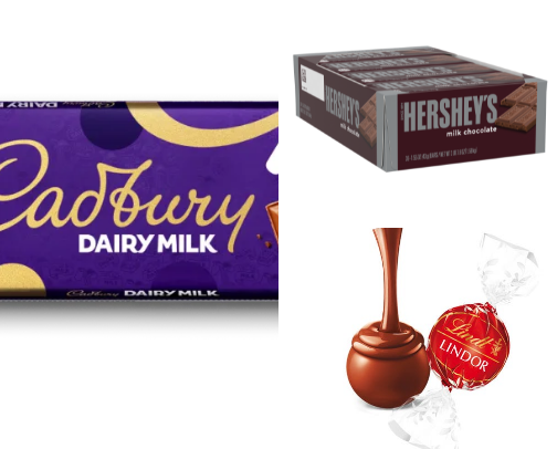 Best chocolates from #1 to 50 cover photo collage
