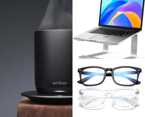 Work From Home Necessities 💻 cover photo collage