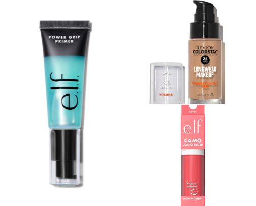 My go - to makeup routine cover photo collage