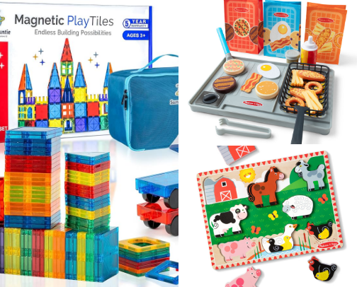 Christmas gifts for Toddlers cover photo collage