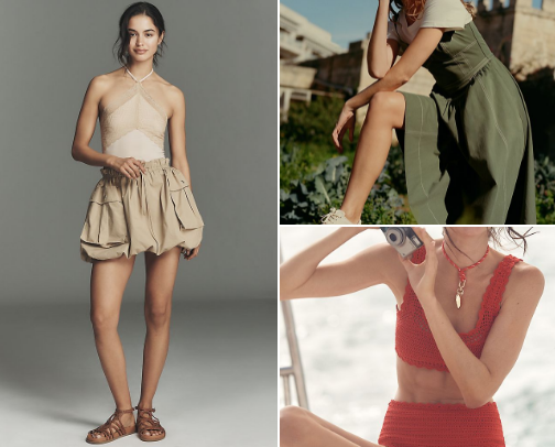 Anthropologie Boho Chic Dresses, Home Décor & Women’s Fashion Favorites cover photo collage