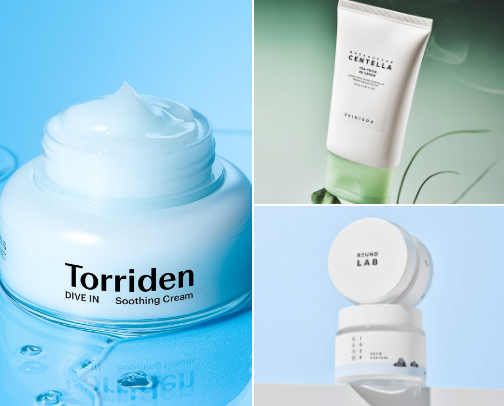 Moisturizers cover photo collage