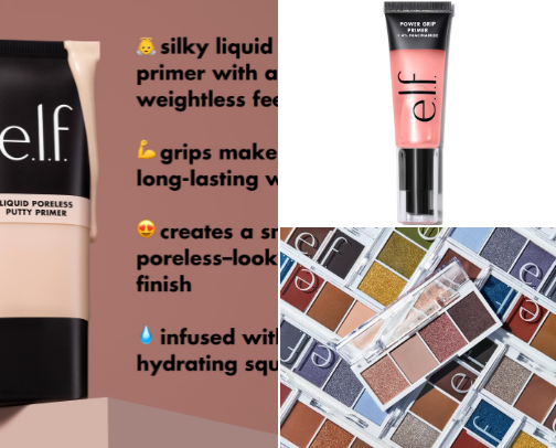 Top 10 E.L.F products cover photo collage