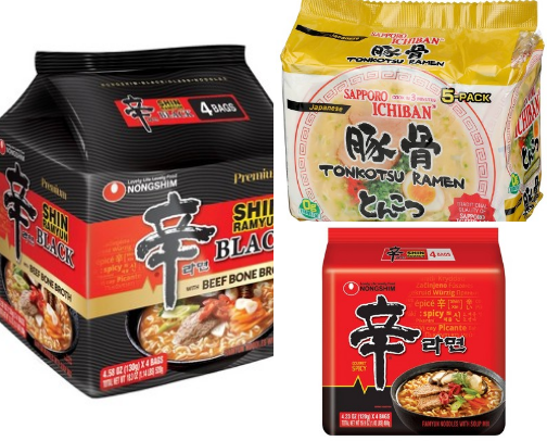 Snacks & Ramen for those kind of fall days 🍂 cover photo collage