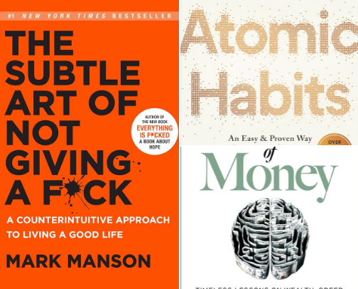 My favorite book recs cover photo collage