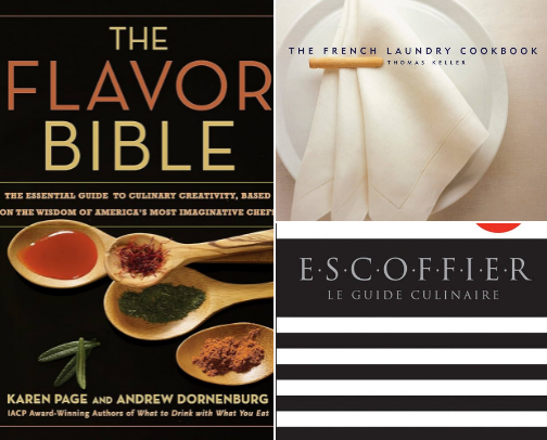 Cookbooks: The Classics, The Essentials & The Masters cover photo collage