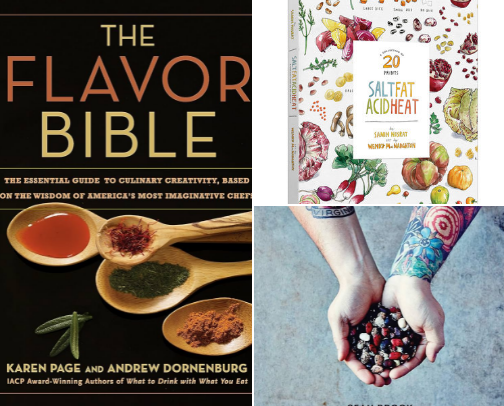 Chef's Favorite Cookbooks cover photo collage