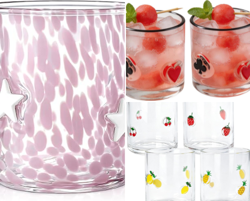 Anthro cup vibes with Amazon price cover photo collage