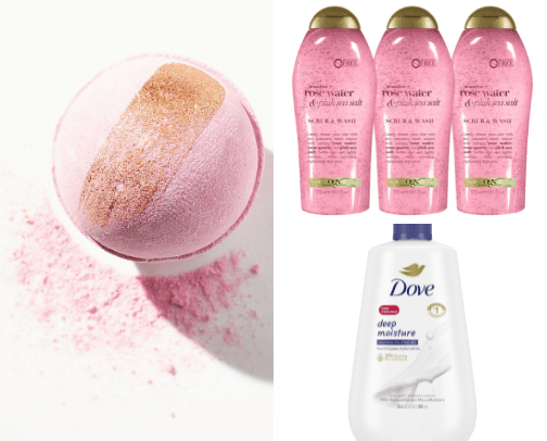 shower routine🧼✨💗 cover photo collage