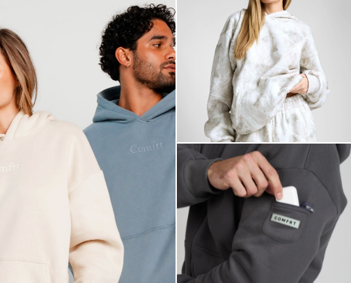 Comfrt Sweat Sets I love ❤️ cover photo collage
