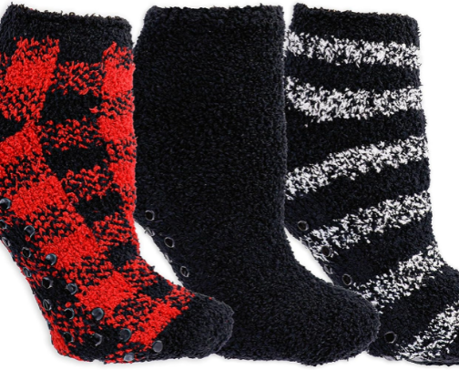 Comfy Fuzzy footies cover photo collage