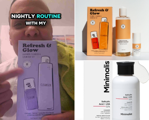 Balance & Renew: Combo Skin Essentials cover photo collage