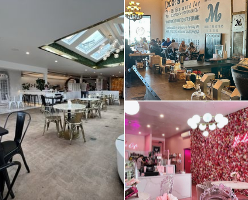 The CUTEST 🌸☕️San Diego coffee shops for the girls cover photo collage