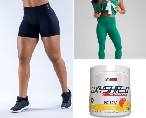 Gym clothes for my girlies! cover photo collage
