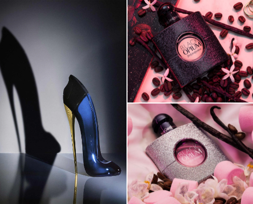 Perfumes that leave everyone breathless and are perfect for every woman often combine sophisticated floral, fruity, and woody notes. These scents create an unforgettable impression, exuding femininity and allure, leaving a strong trace in every space they touch. 🪐✨️ cover photo collage