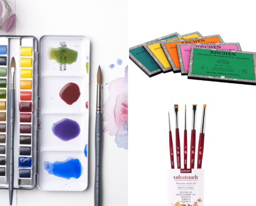 Top Tools & Resources for Aspiring Painters cover photo collage