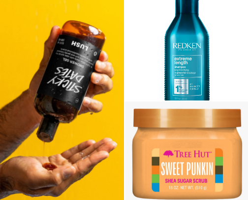 Body care/Hair care GOALS cover photo collage