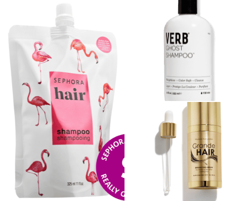 Hair Products cover photo collage