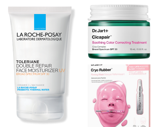 Sensitive Skincare cover photo collage