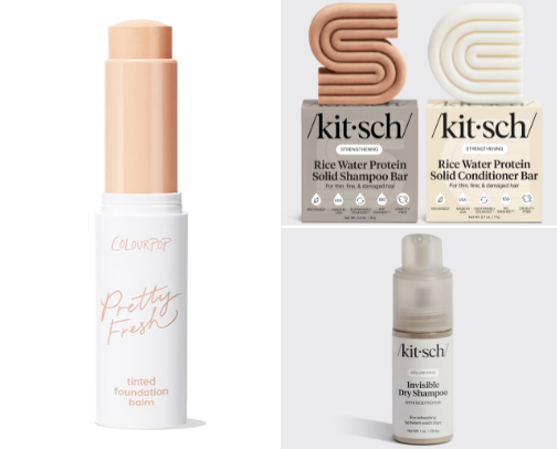 Low maintenance beauty must haves cover photo collage