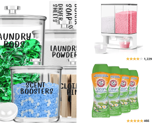 Laundry Organisation & Products cover photo collage