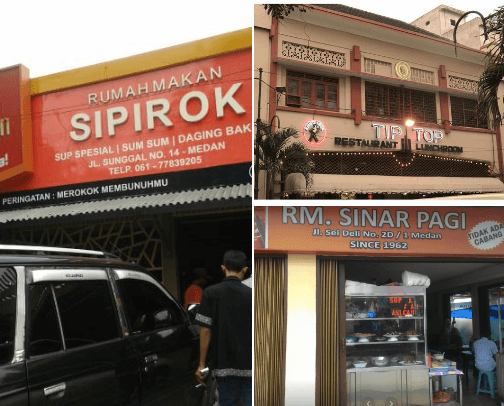 Medan, Indonesia Must Visit and Trending Culinary Spots cover photo collage