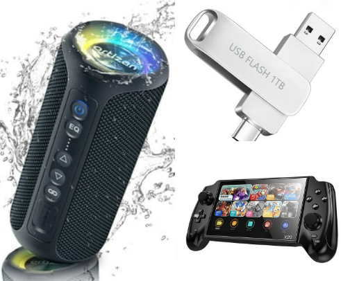 Must-Have Technology Items cover photo collage