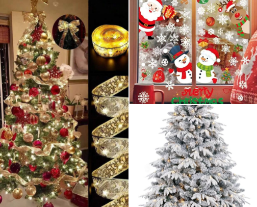 Chrismass time cover photo collage