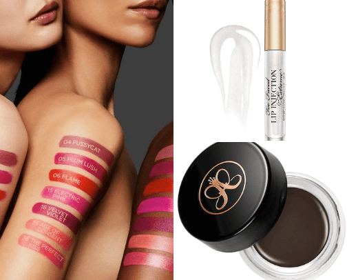 THE WORLD'S MOST POPULAR MAKEUP PRODUCTS 2023! cover photo collage