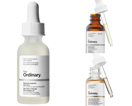 Let’s talk about ACIDS (skin care) cover photo collage