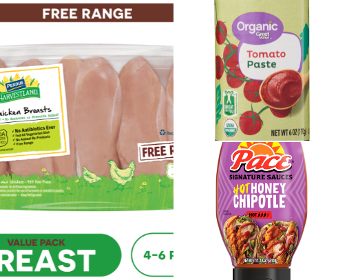 Hot Honey Kickin' Chicken & Cowboy Carnitas Potatoes Recipe cover photo collage