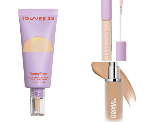 Best complexion products on dry skin ✨ cover photo collage