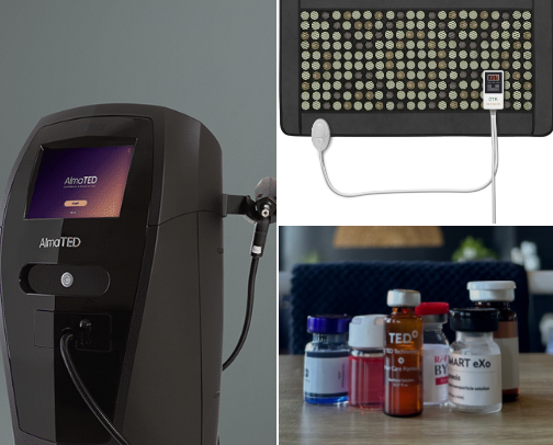 What I actually use in the treatment room cover photo collage