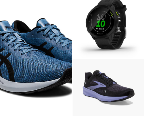 The best running gear cover photo collage