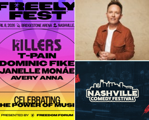 Events coming April 2026 -Nashville cover photo collage