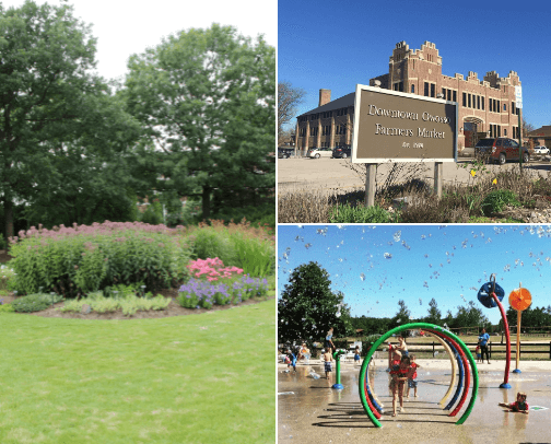 Things to do in East Lansing Michigan area.  GO GREEN! (MSU fan) cover photo collage