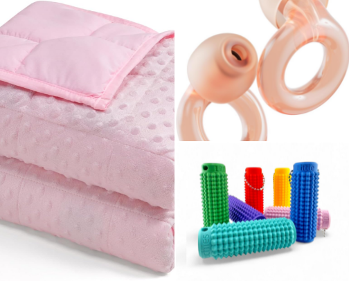 Autism / Anxiety Acquisitions 🧩🎧🪫 cover photo collage