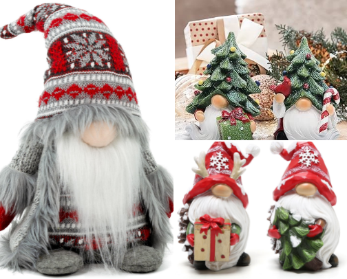 Christmas Gnomes cover photo collage