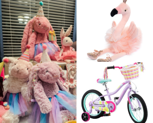 Animal Ballerina Theme:  4th Birthday cover photo collage