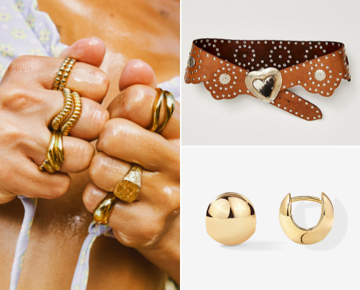 Jewelry + Accessories cover photo collage