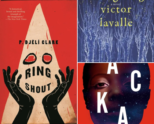 Spooky Reads for October cover photo collage