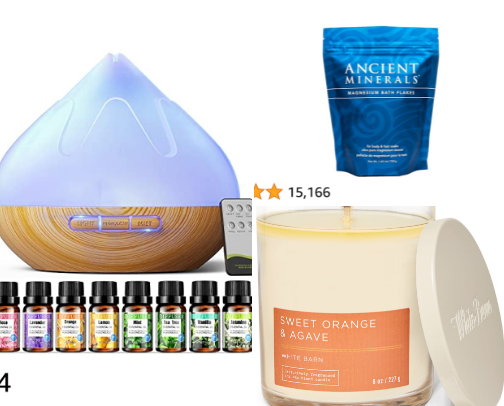 Luxurious Home Spa Day. cover photo collage
