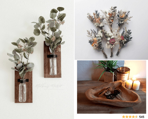 Home decor cover photo collage