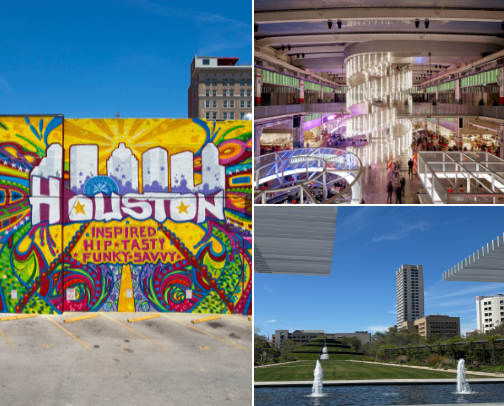 Around 713 - Houston ins & outs cover photo collage