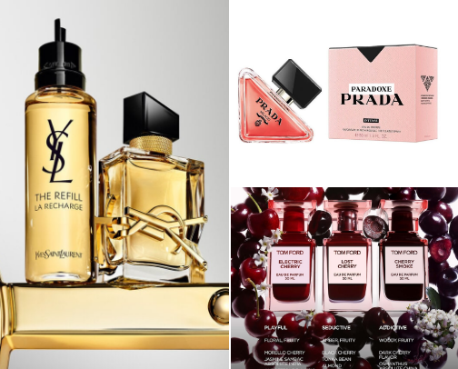 From Sweet to Chic: The Most Viral Women’s Fragrances cover photo collage